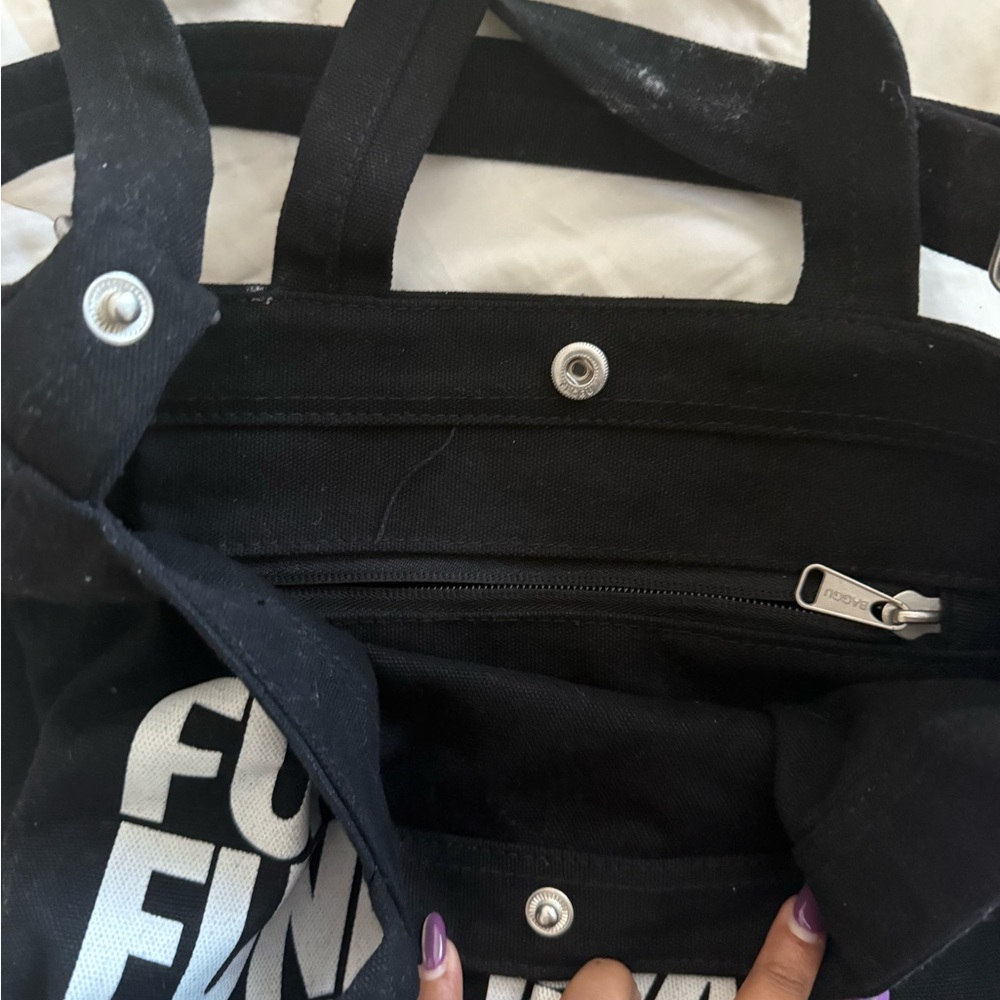 Funny Girl Broadway Black Tote Bag - Picture 3 of 3